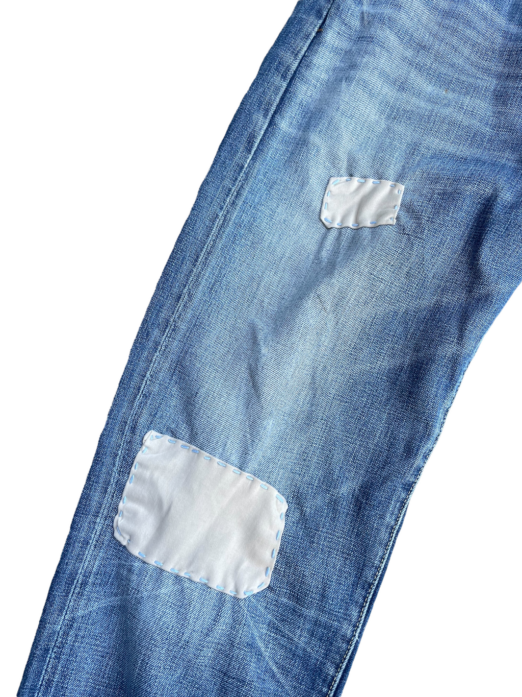 Vintage 2002 Levis 501 E 66 Model Distresed & Rework