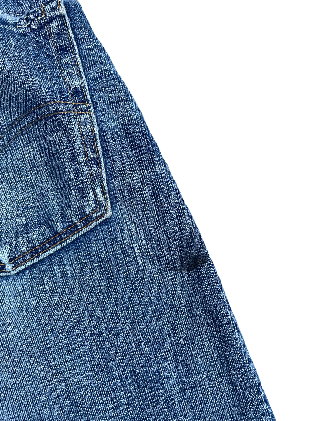 Vintage 2002 Levis 501 E 66 Model Distresed & Rework