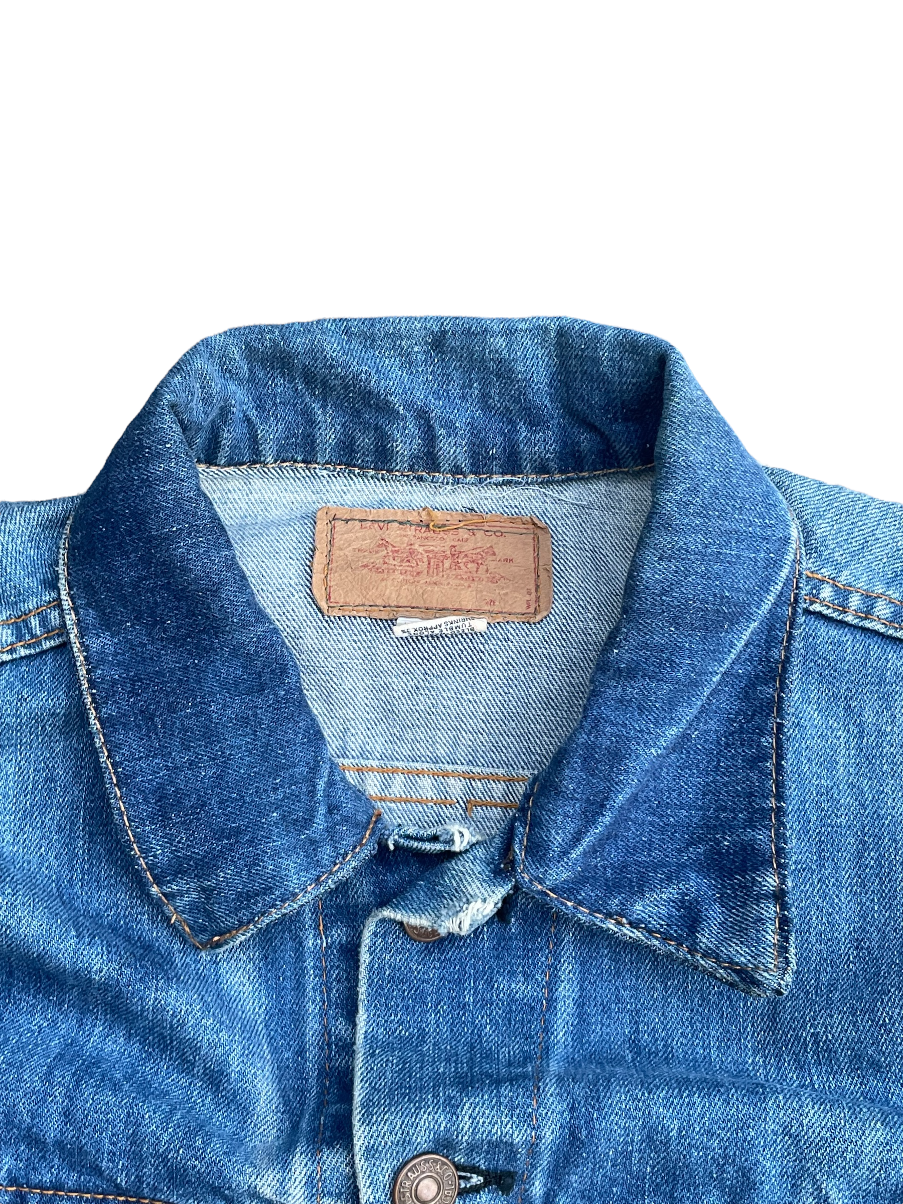 Vintage 60’s Levis 70505 E Denim Jacket