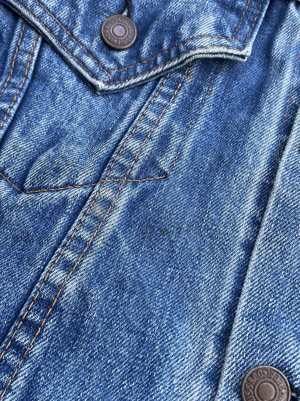 Vintage 60’s Levis 70505 E Denim Jacket