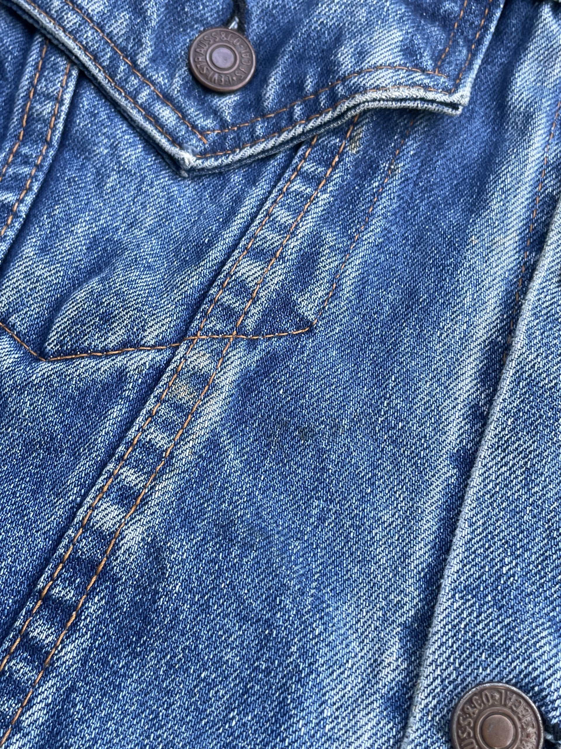 Vintage 60’s Levis 70505 E Denim Jacket