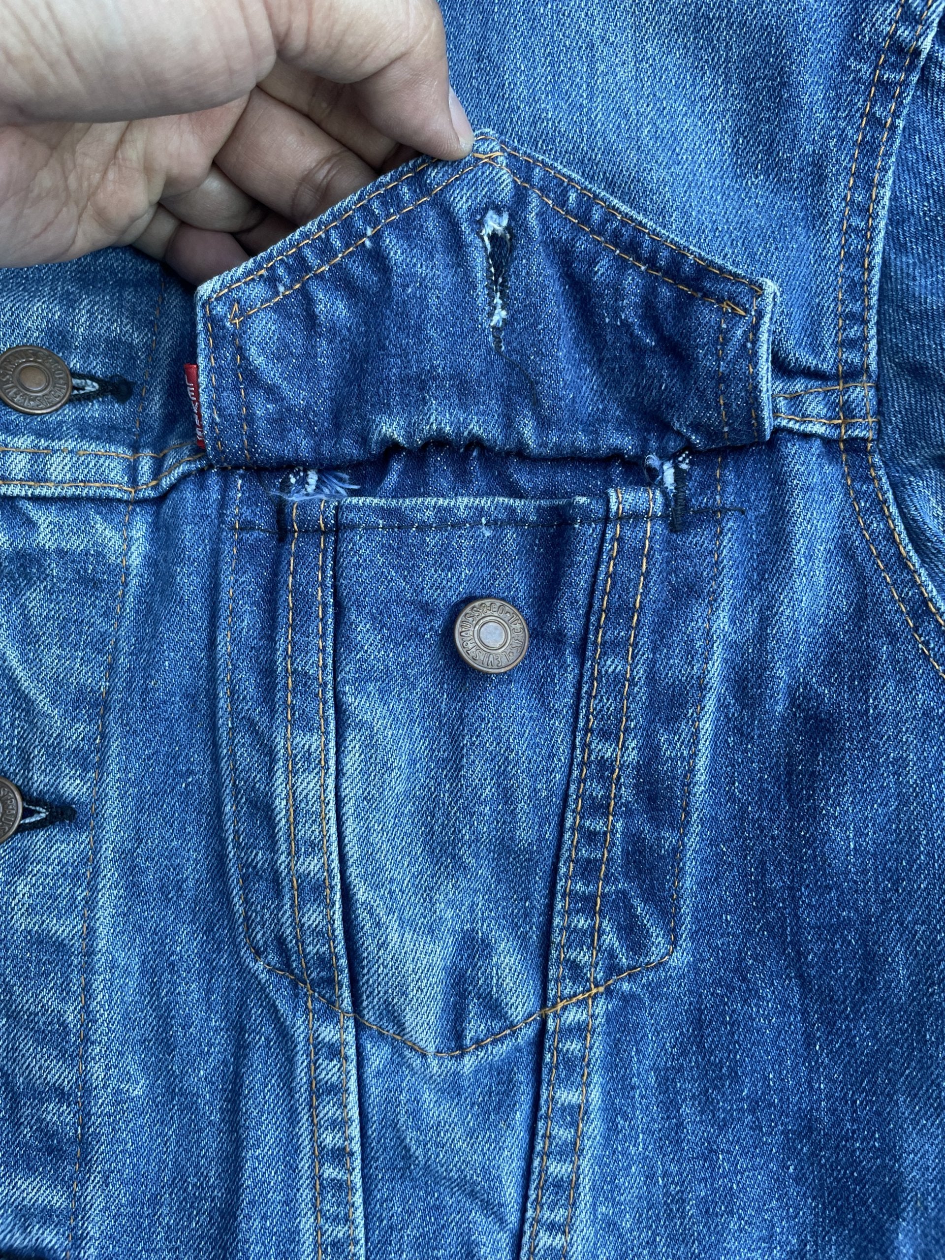 Vintage 60’s Levis 70505 E Denim Jacket
