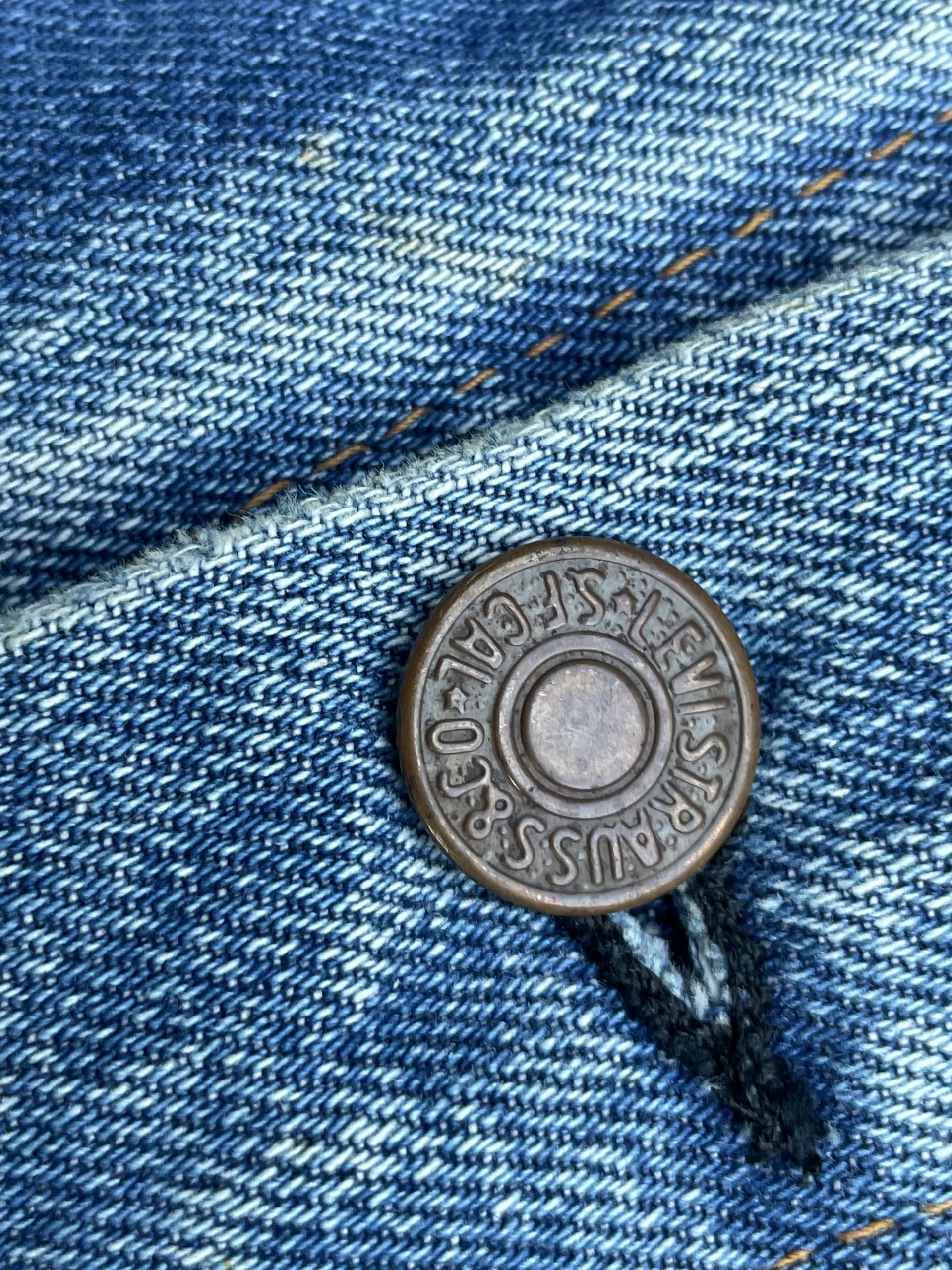 Vintage 60’s Levis 70505 E Denim Jacket