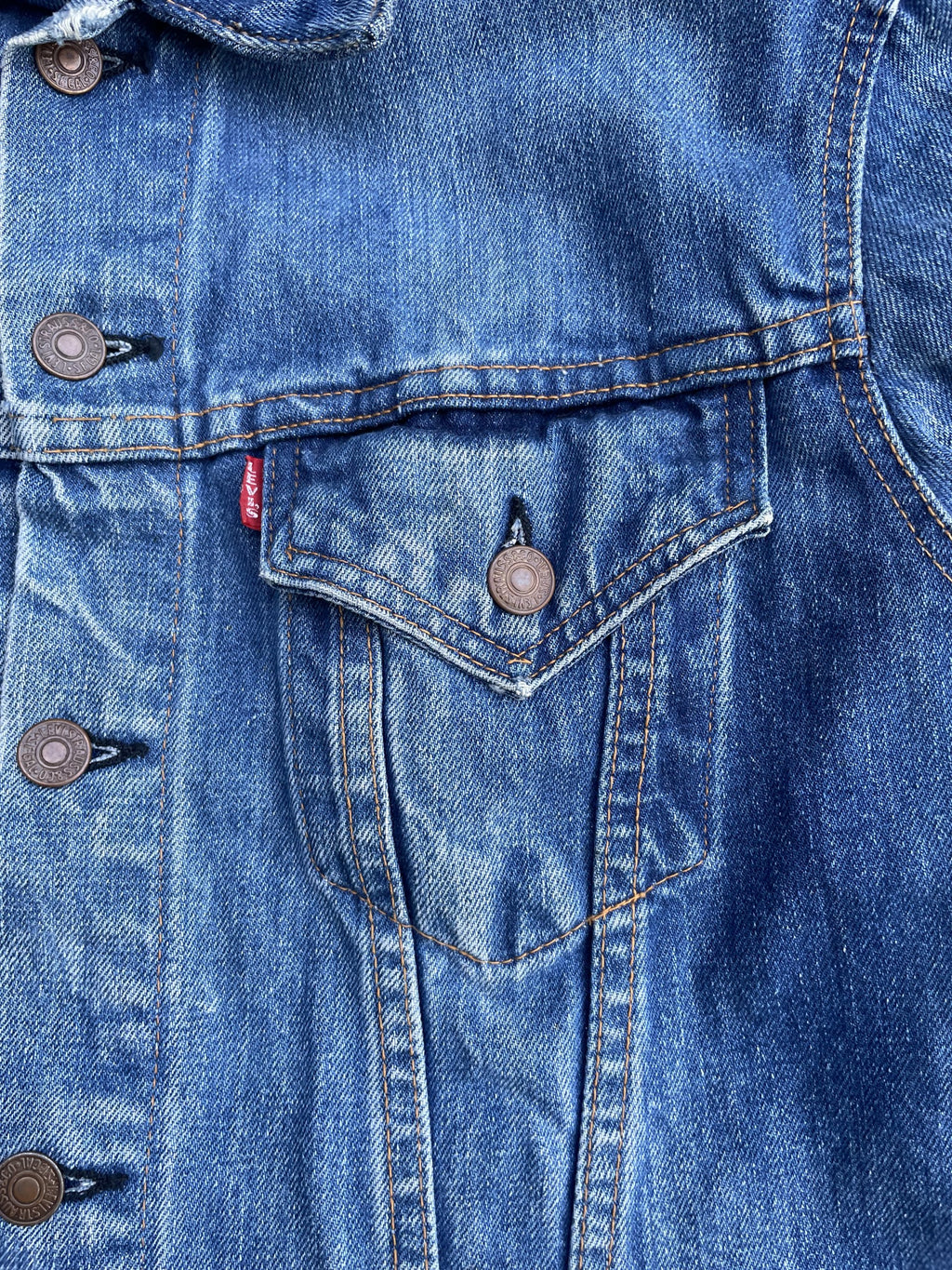 Vintage 60’s Levis 70505 E Denim Jacket