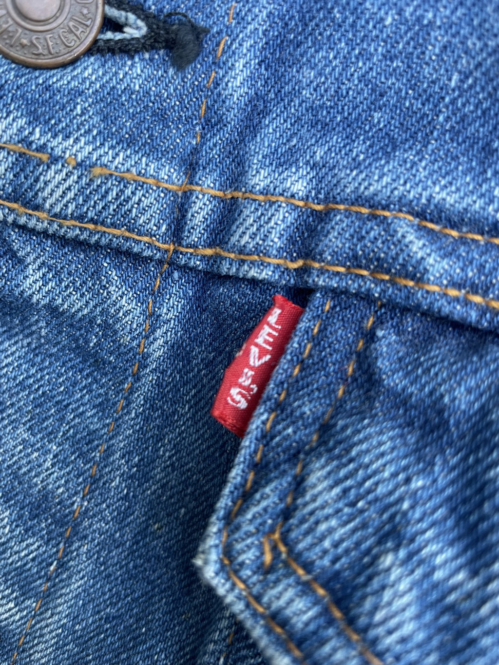 Vintage 60’s Levis 70505 E Denim Jacket