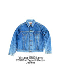 Vintage 1983 Levis 70505 e Denim Jacket