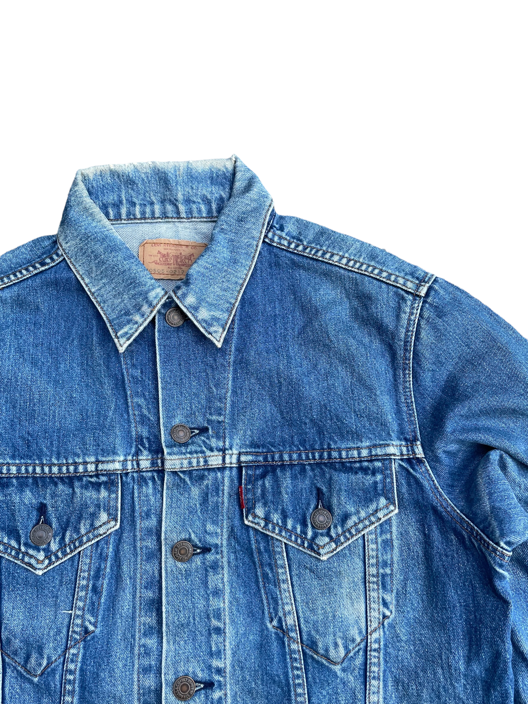 Vintage 1983 Levis 70505 e Denim Jacket
