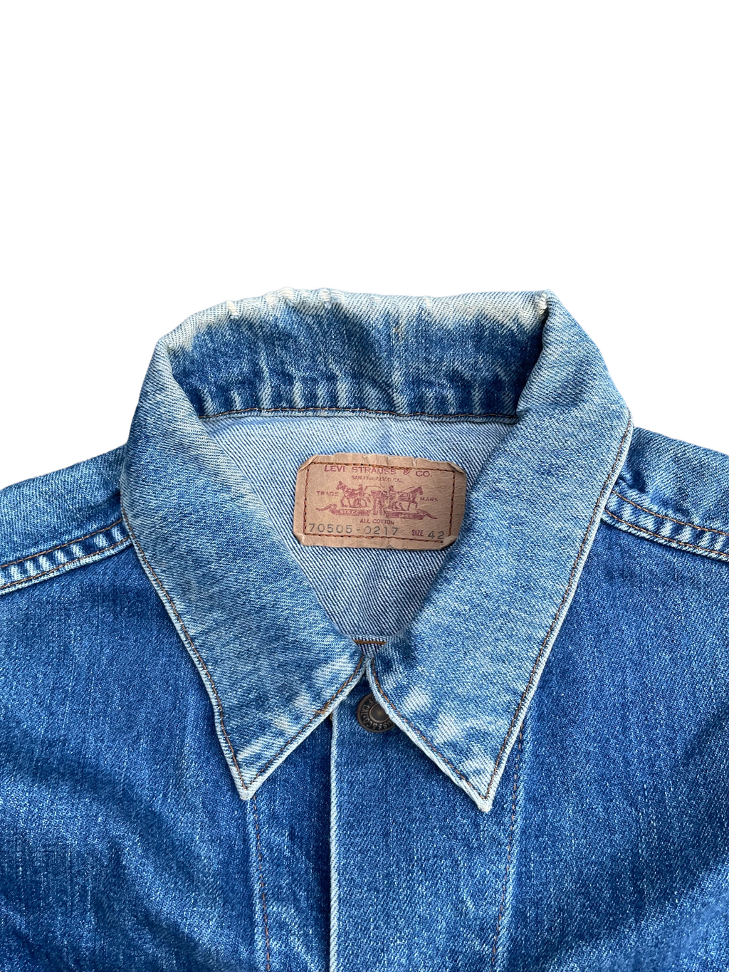 Vintage 1983 Levis 70505 e Denim Jacket