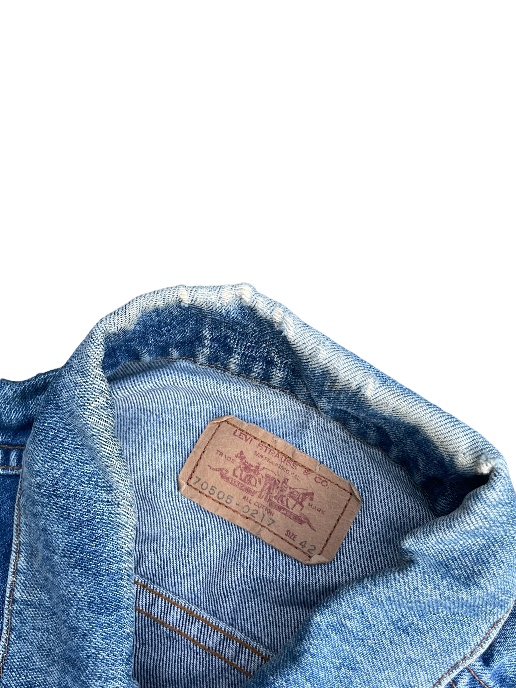 Vintage 1983 Levis 70505 e Denim Jacket