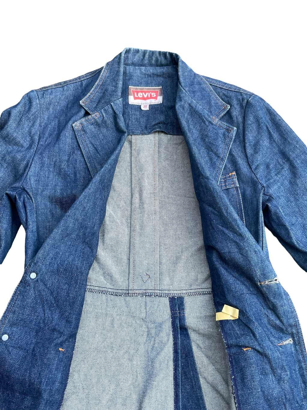 Vintage 70’s Levis 70662 e Orange Tag Denim Blazer