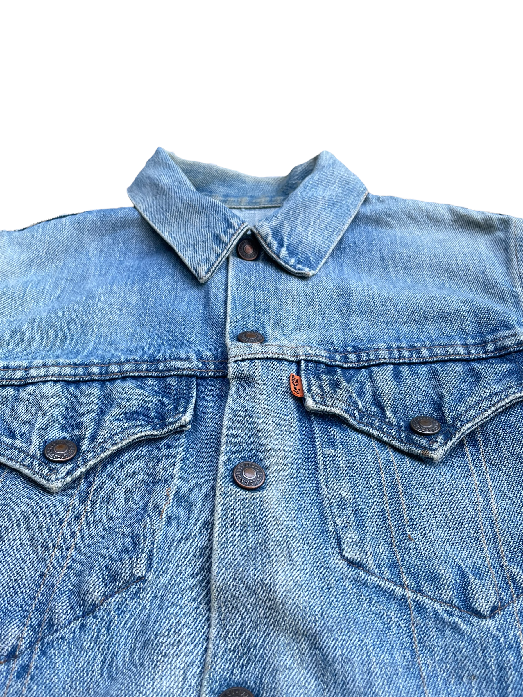 Vintage 70’s Levis 70505 e Orange Tag