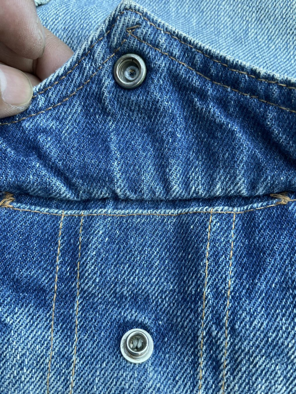 Vintage 70’s Levis 70505 e Orange Tag