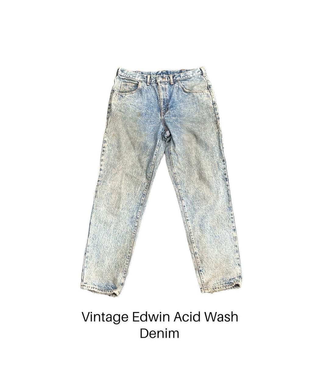 Vintage Edwin Acid Wash Denim