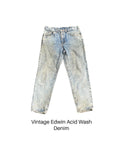 Vintage Edwin Acid Wash Denim