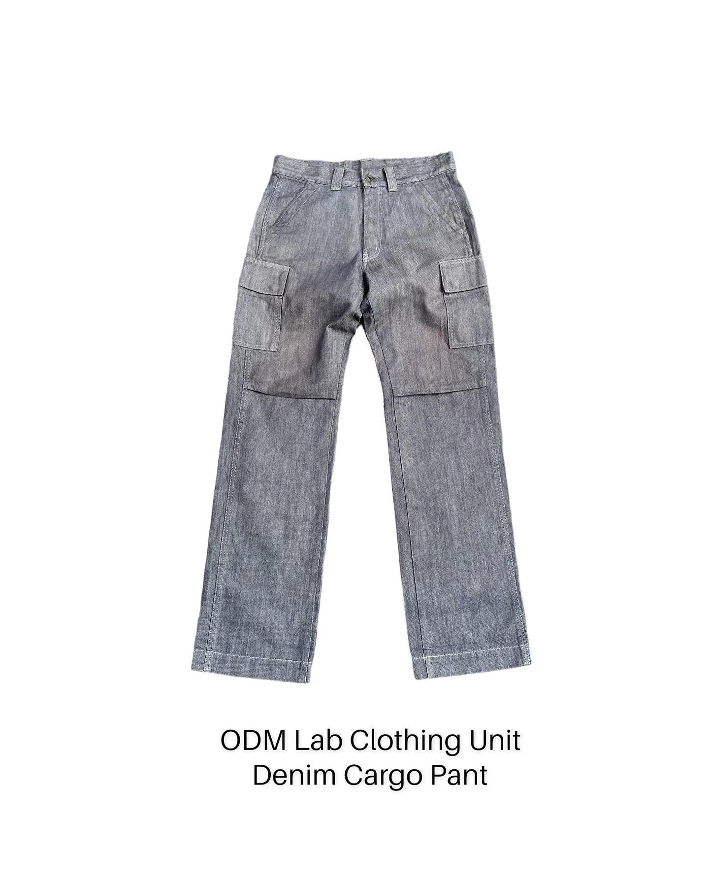 ODM Lab Clothing Unit Cargo Pant Denim