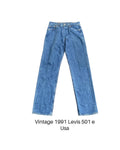 Vintage 1991 Levis 501 e Usa Irregular