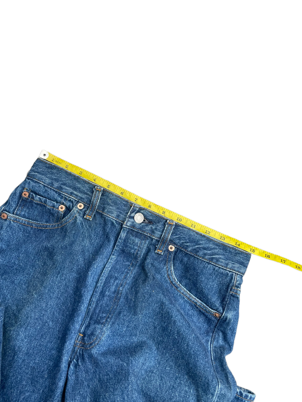 Vintage 1991 Levis 501 e Usa Irregular