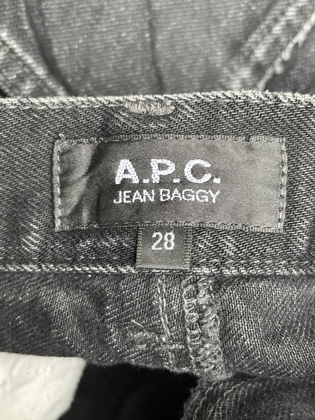 APC baggy jeans