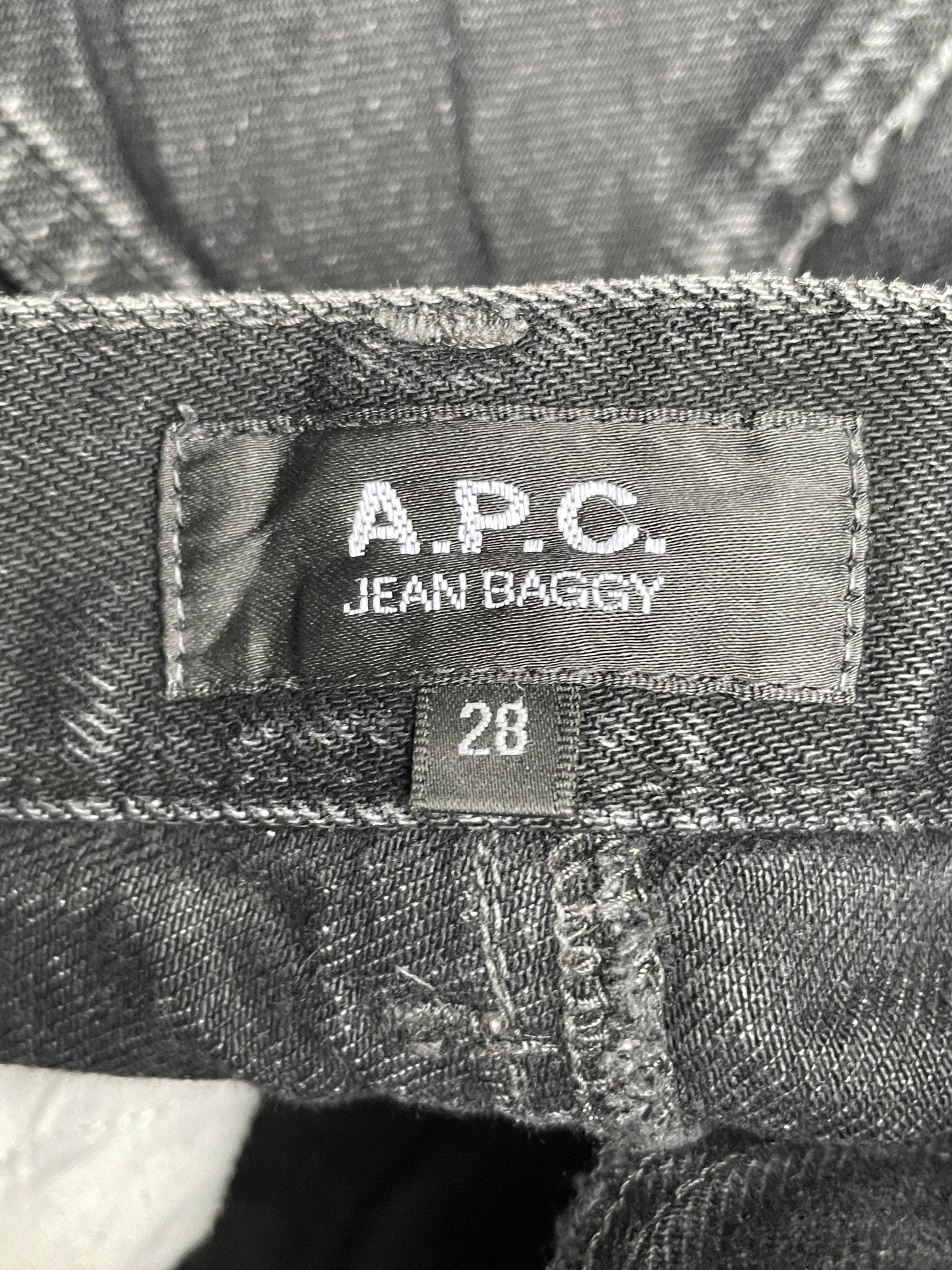APC baggy jeans