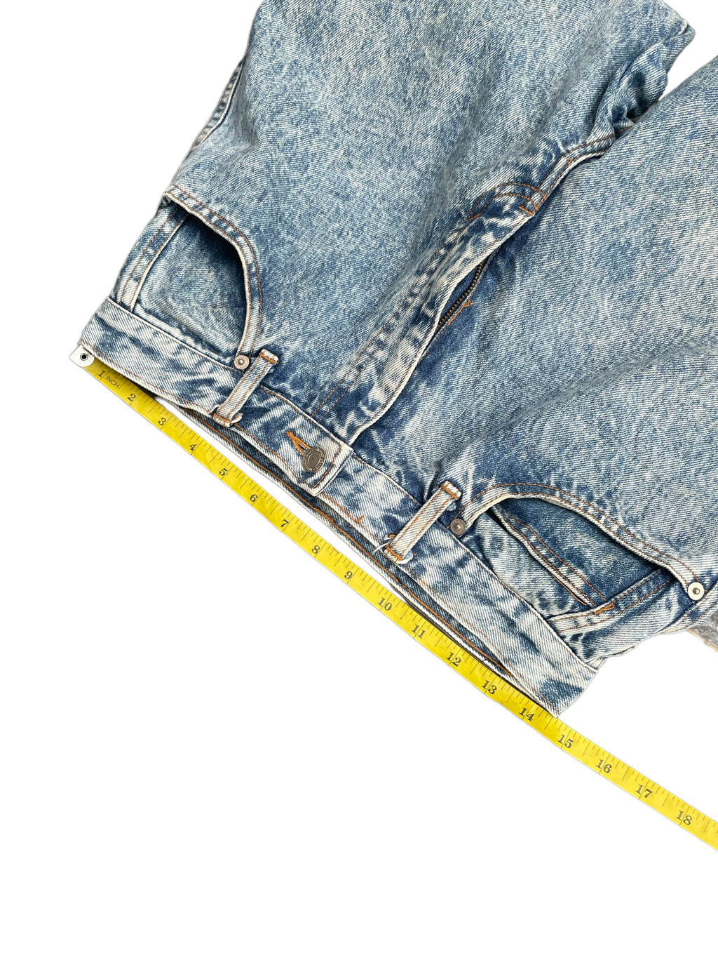 Vintage Vicerer Club Acid Wash Denim