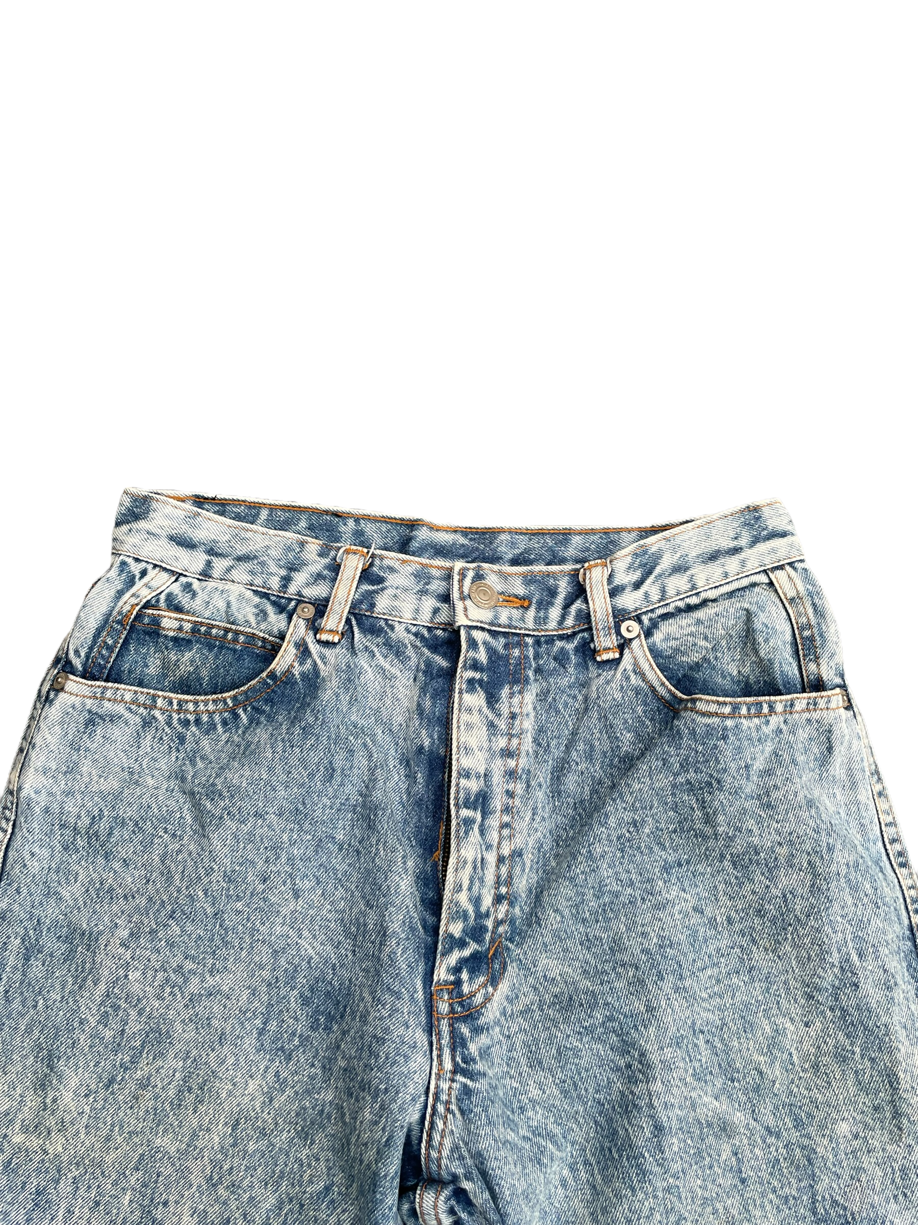 Vintage Vicerer Club Acid Wash Denim
