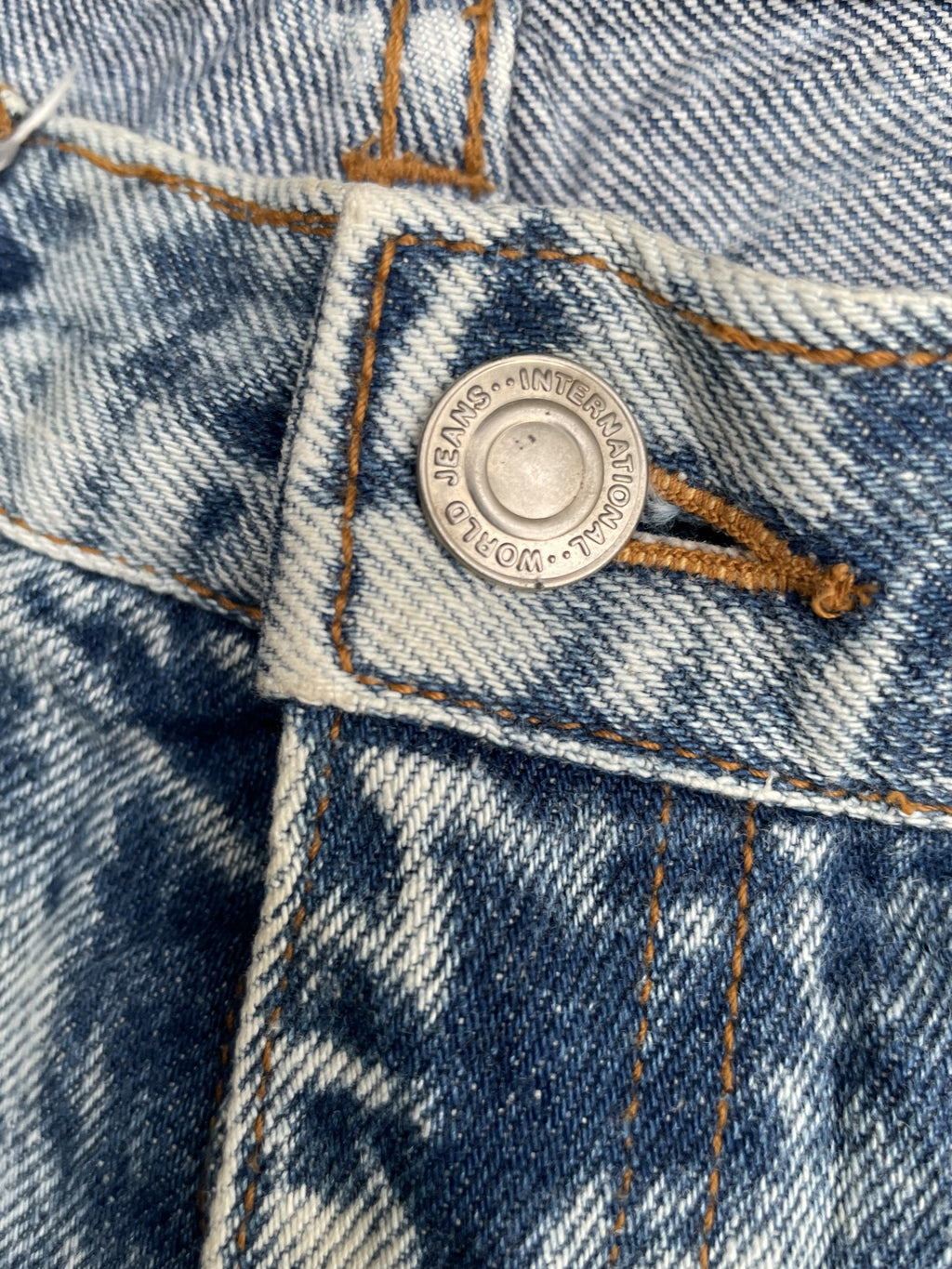 Vintage Vicerer Club Acid Wash Denim