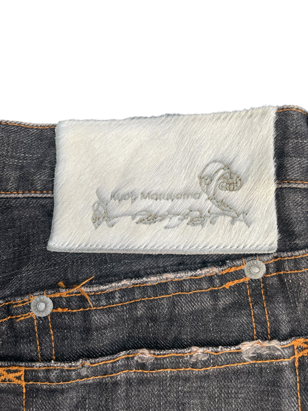 Kyoji Maruyama Distresed Denim