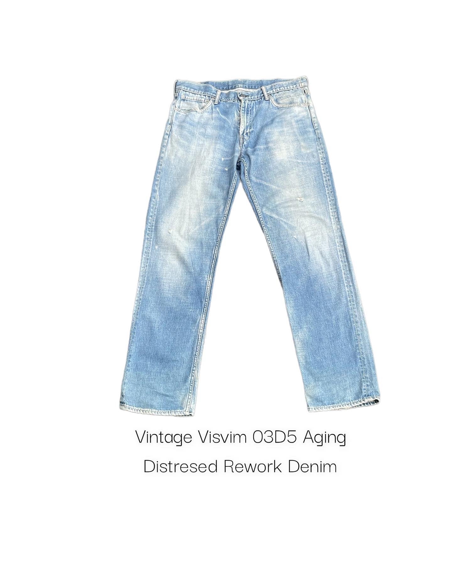 Vintage Visvim Selvedge Aging Distresed Rework