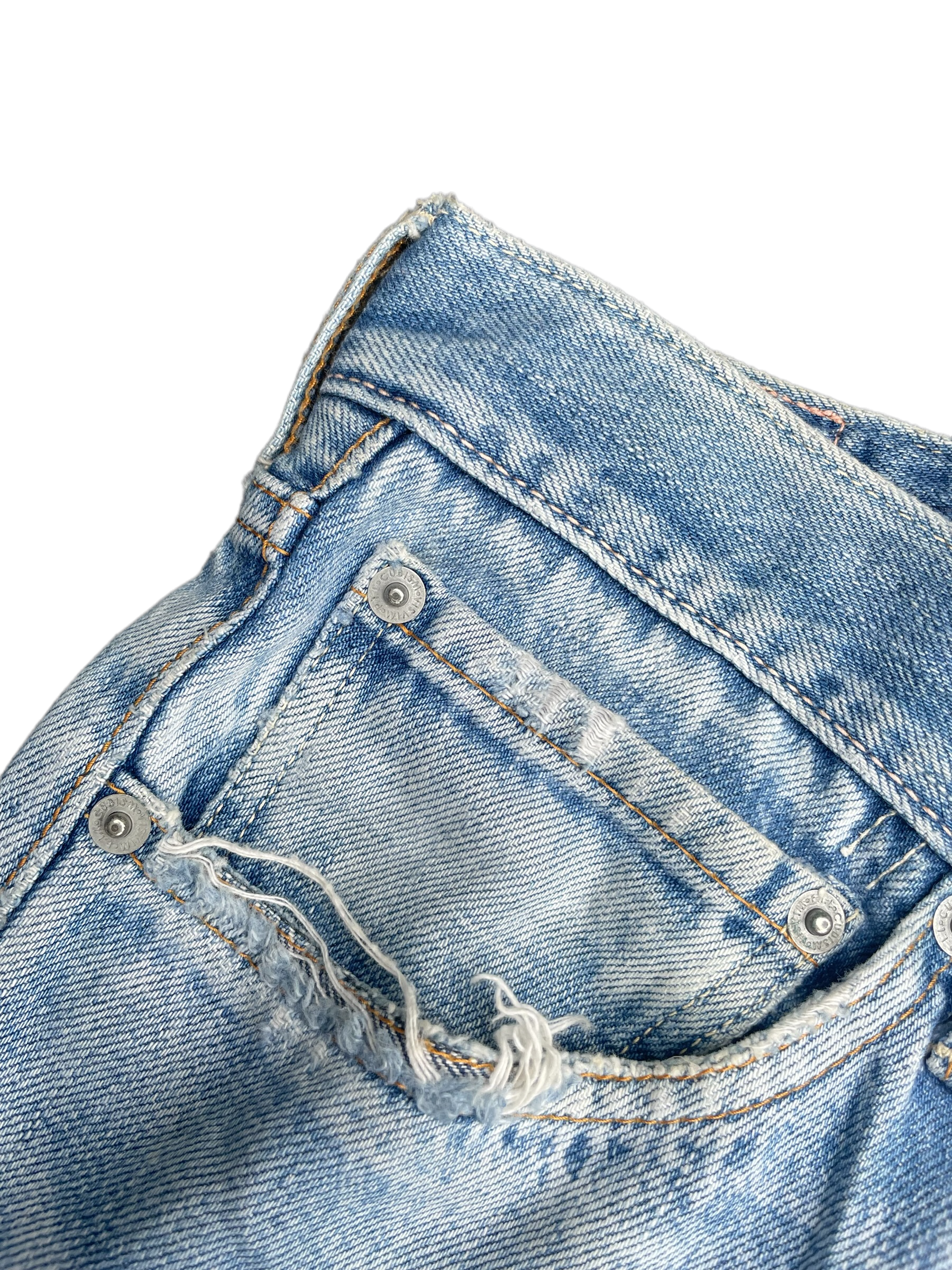 Vintage Visvim Selvedge Aging Distresed Rework