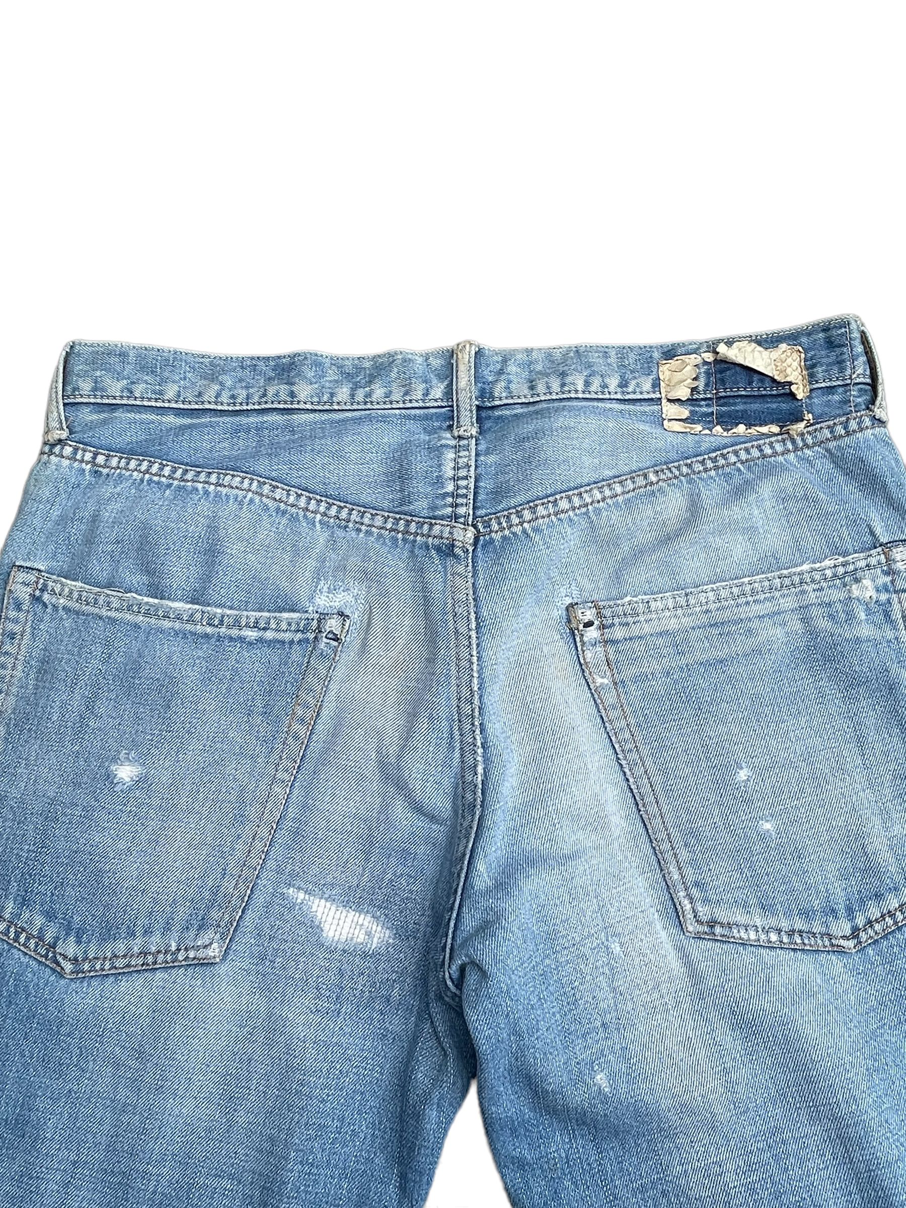 Vintage Visvim Selvedge Aging Distresed Rework