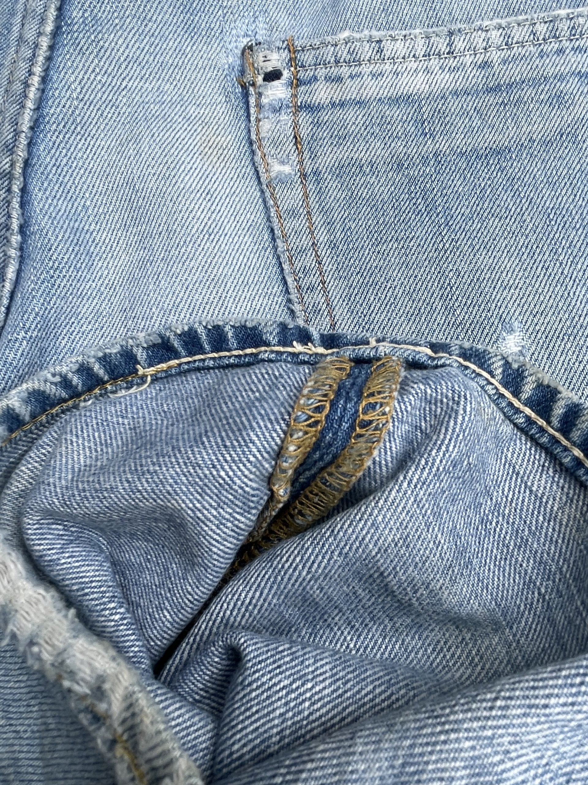 Vintage Visvim Selvedge Aging Distresed Rework