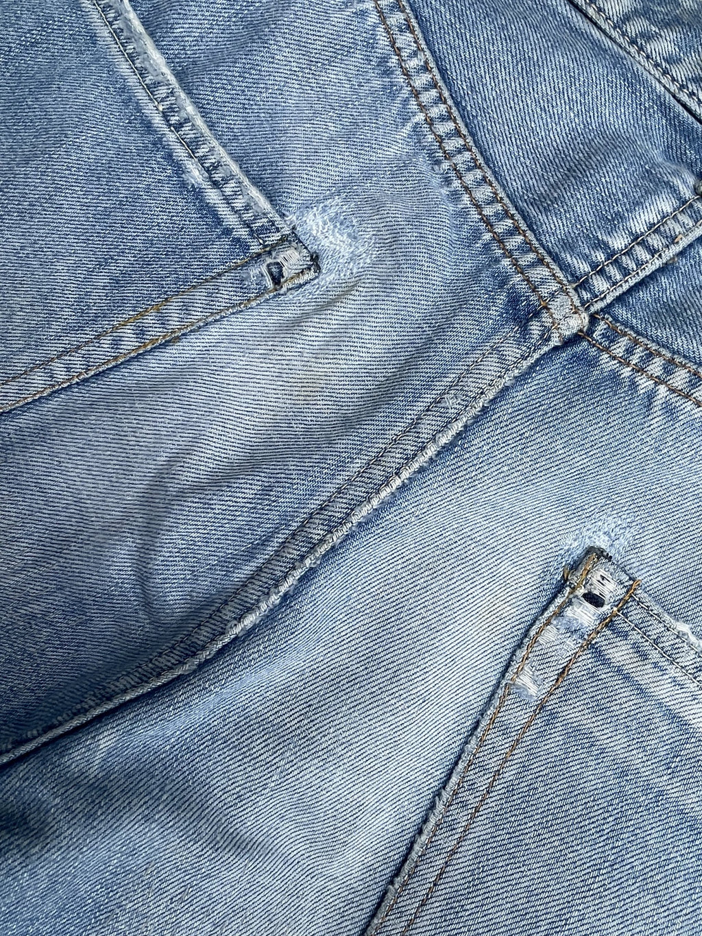 Vintage Visvim Selvedge Aging Distresed Rework