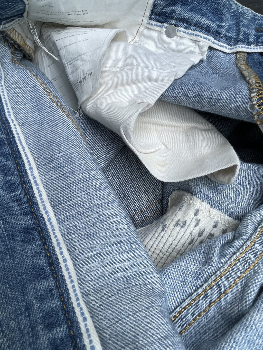Vintage Visvim Selvedge Aging Distresed Rework