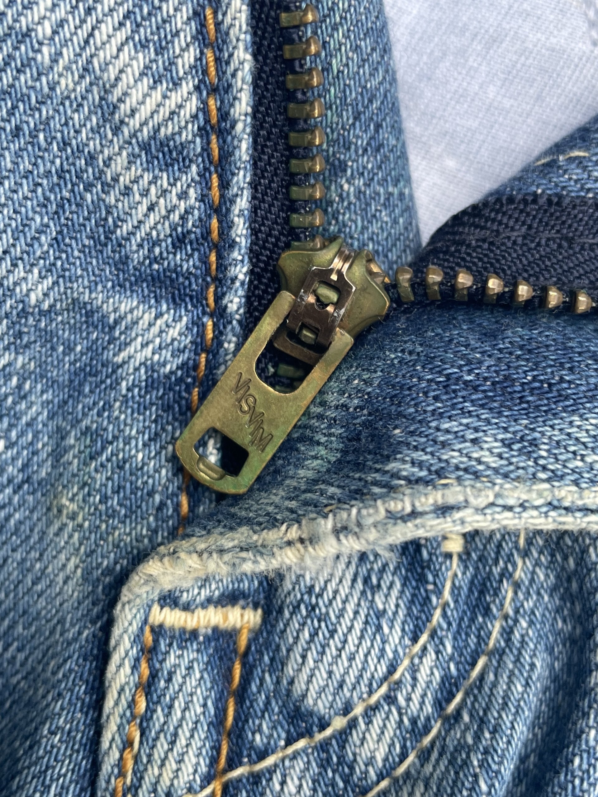 Vintage Visvim Selvedge Aging Distresed Rework