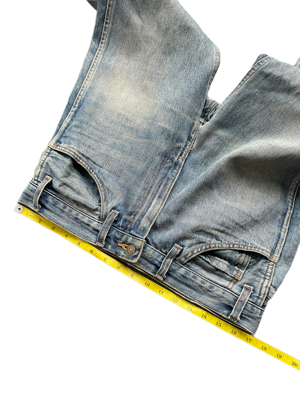 Levis 606 E Orange Tag