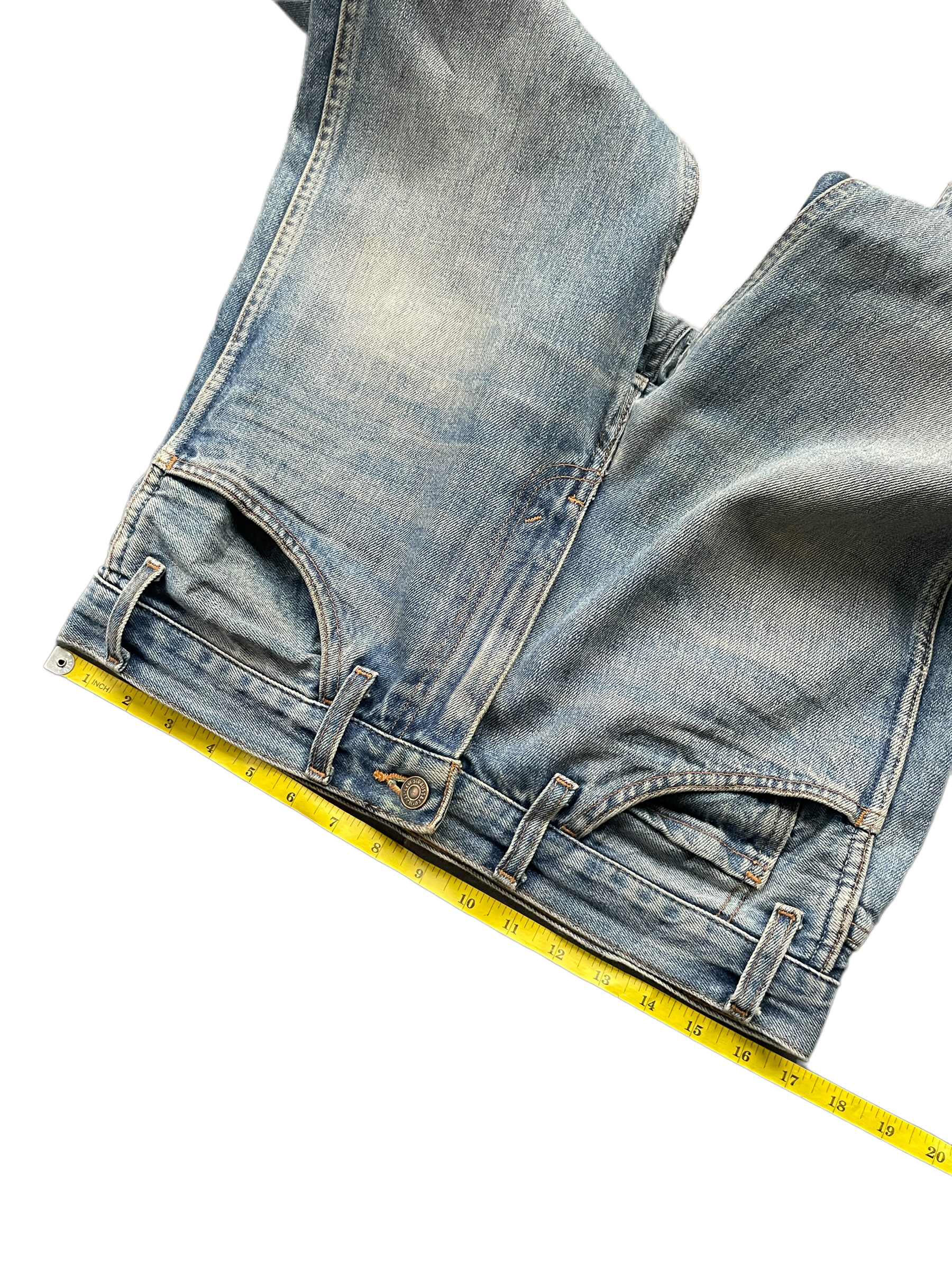 Levis 606 E Orange Tag