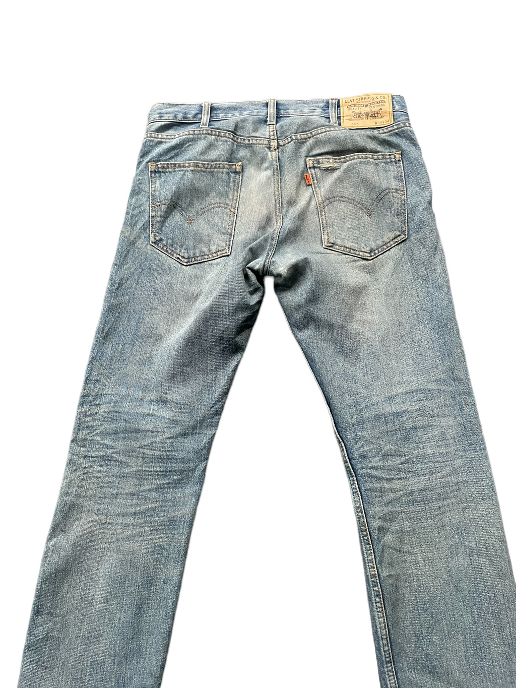Levis 606 E Orange Tag