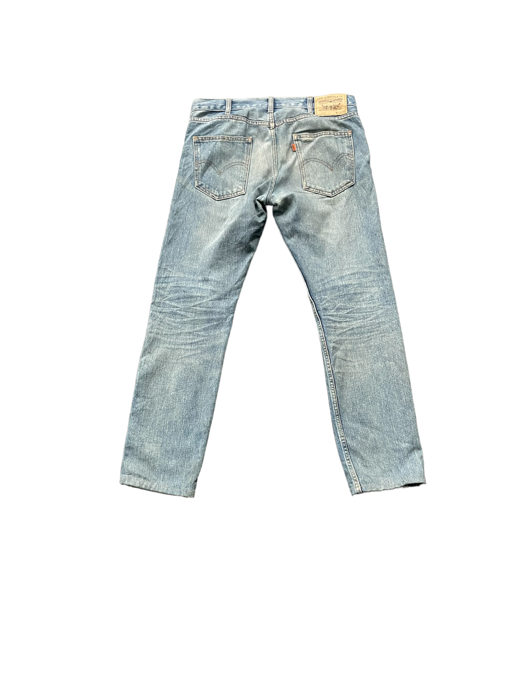 Levis 606 E Orange Tag