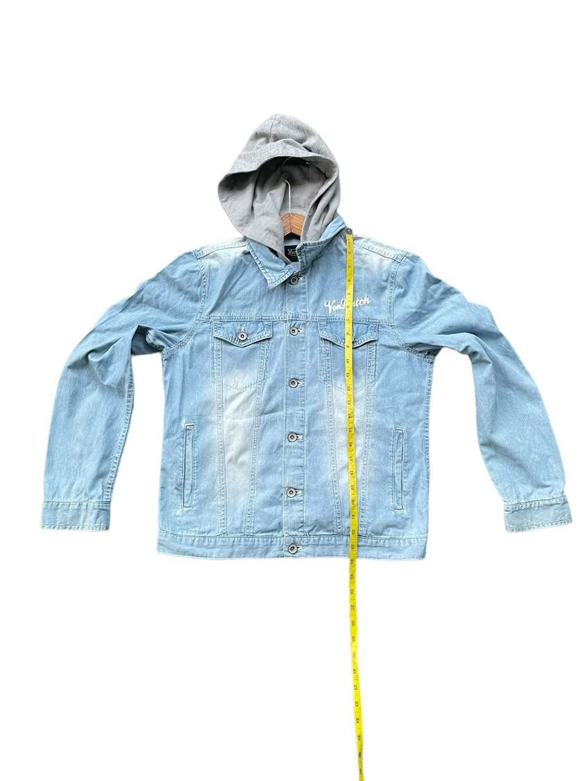 Von Dutch Denim Hoodie Jacket