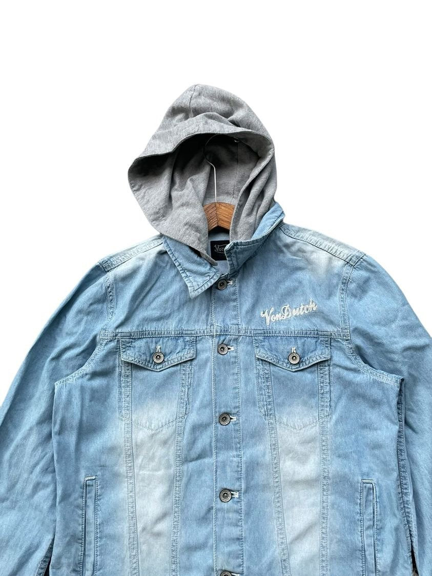 Von Dutch Denim Hoodie Jacket