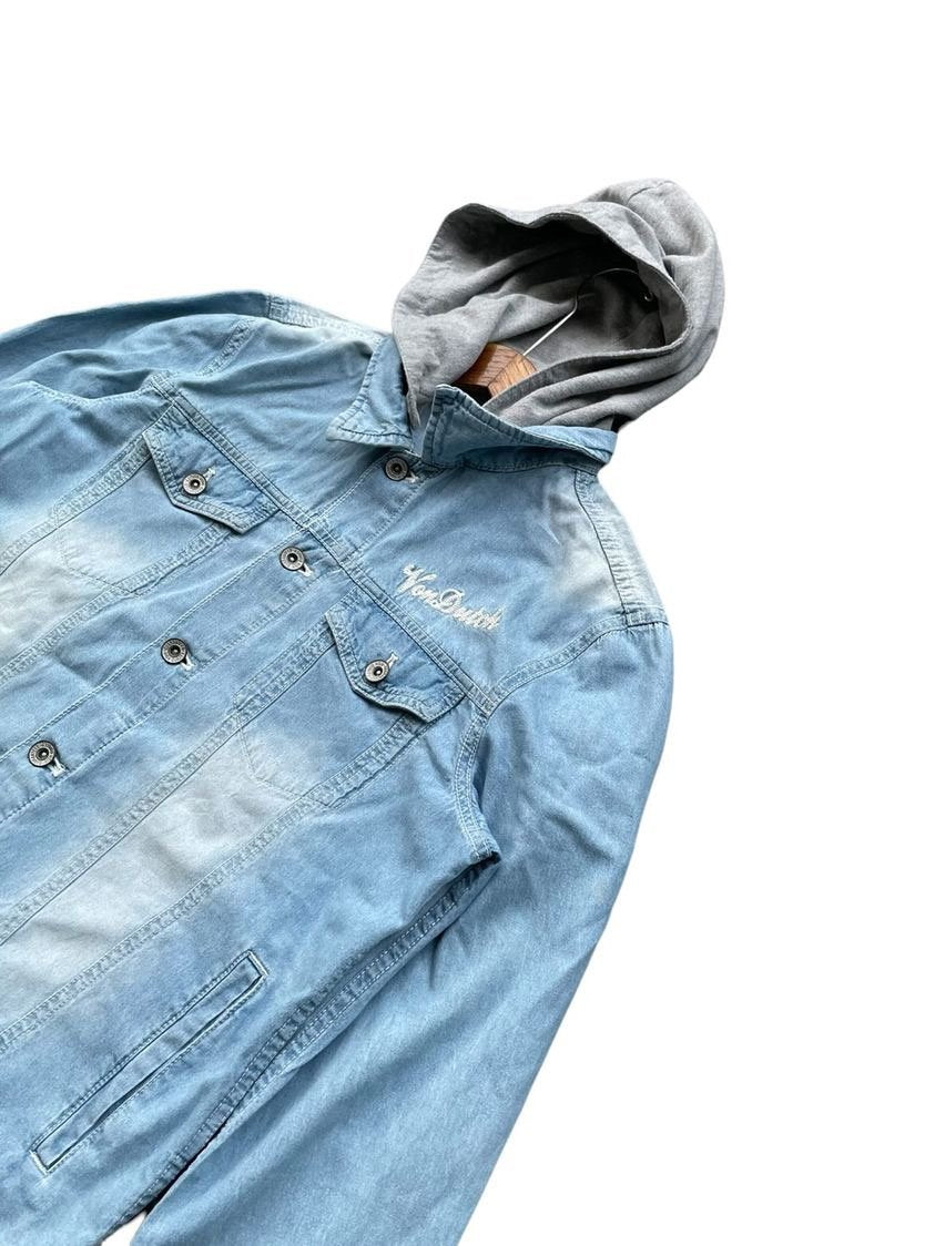 Von Dutch Denim Hoodie Jacket