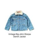 Vintage Big John Sherpa Denim Jacket