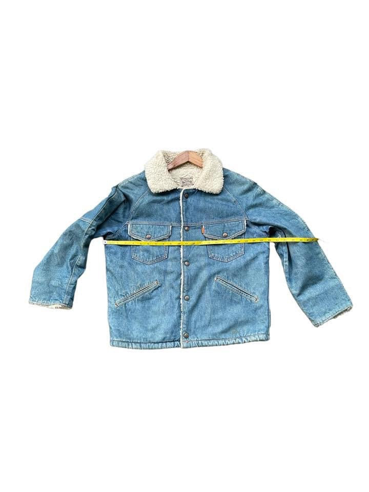 Vintage Big John Sherpa Denim Jacket