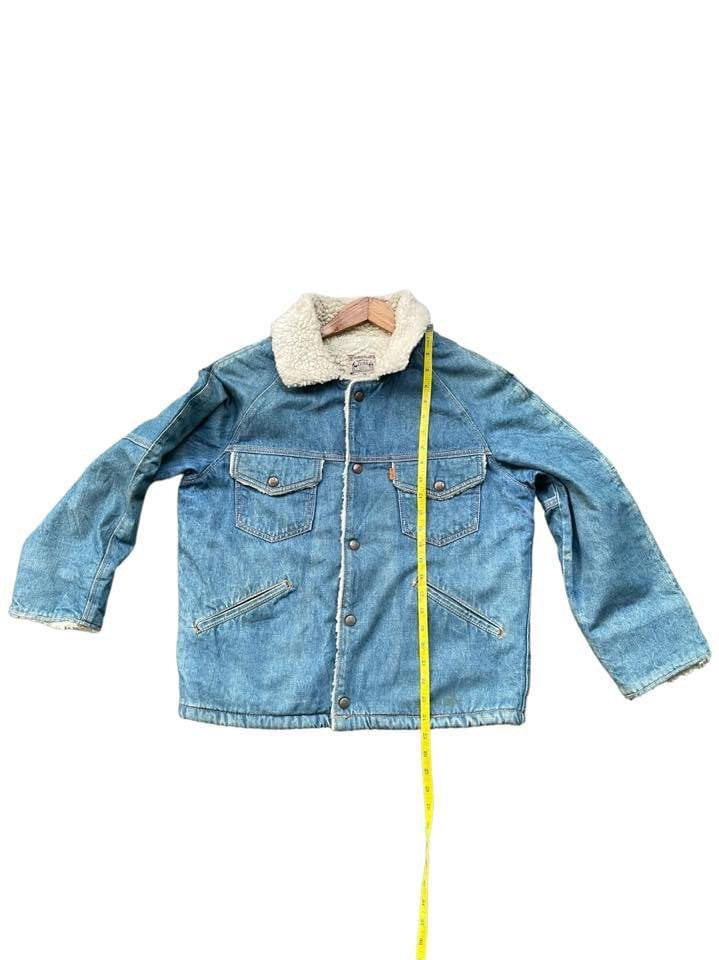 Vintage Big John Sherpa Denim Jacket