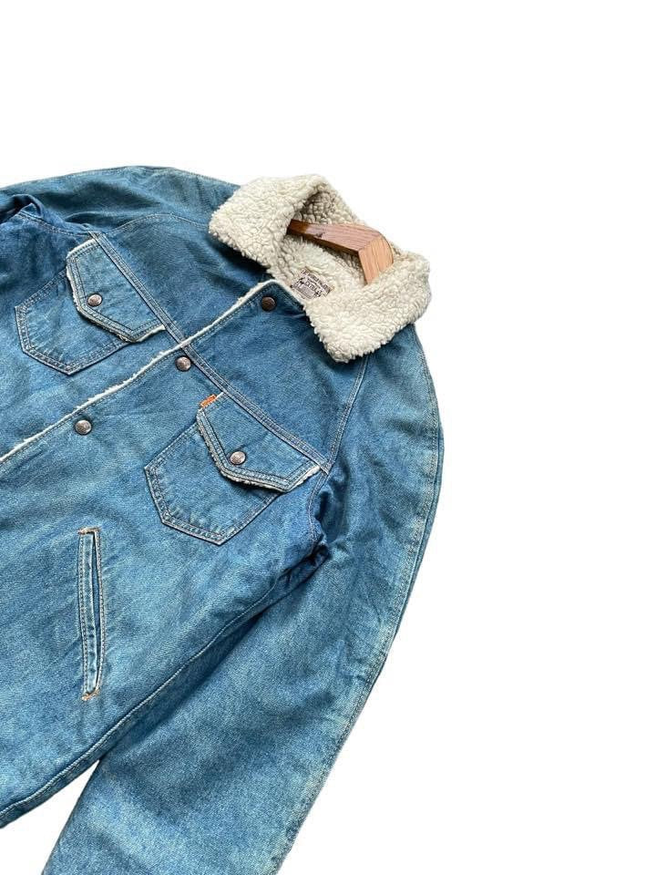 Vintage Big John Sherpa Denim Jacket