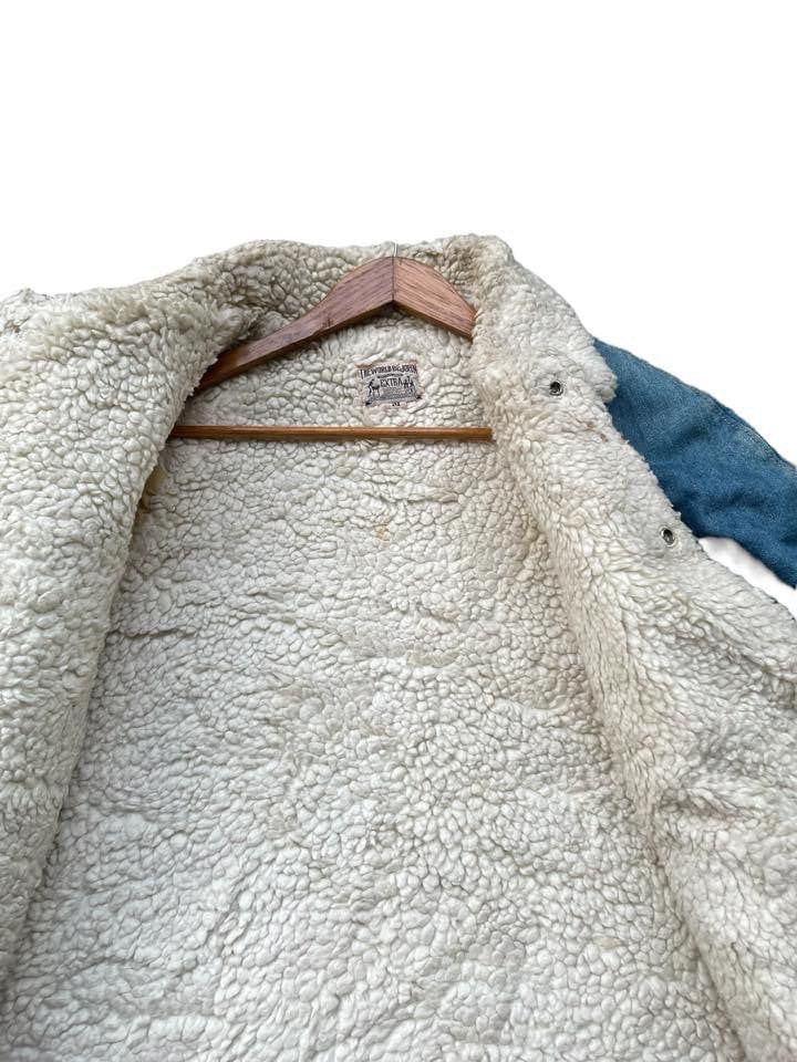 Vintage Big John Sherpa Denim Jacket