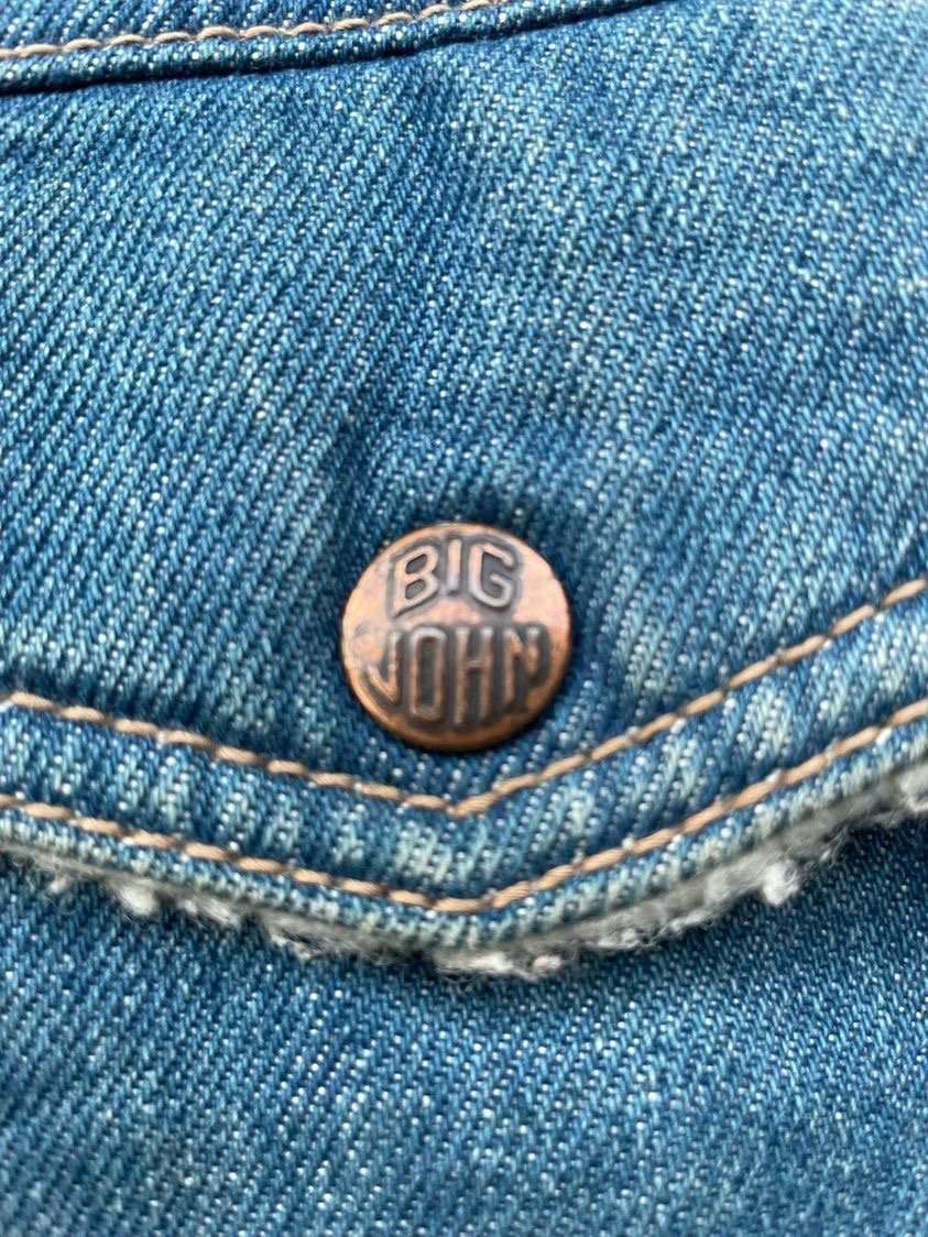 Vintage Big John Sherpa Denim Jacket