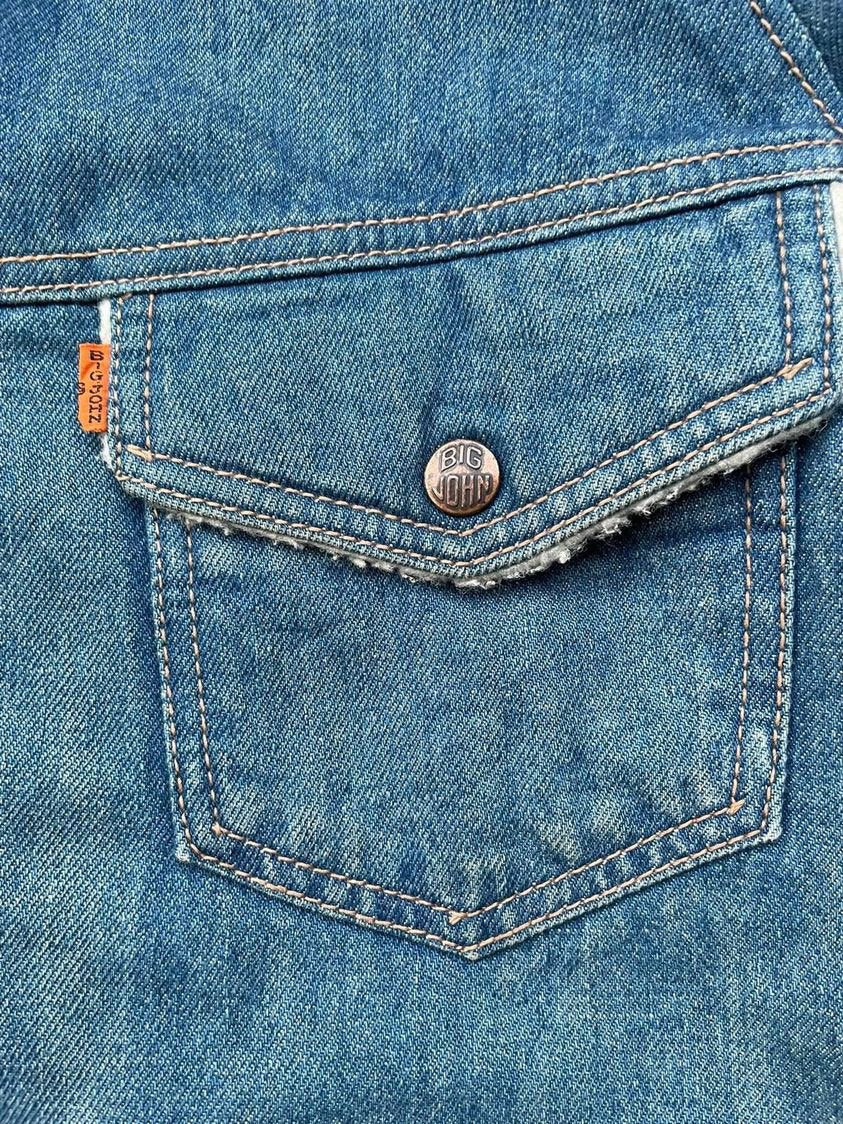 Vintage Big John Sherpa Denim Jacket