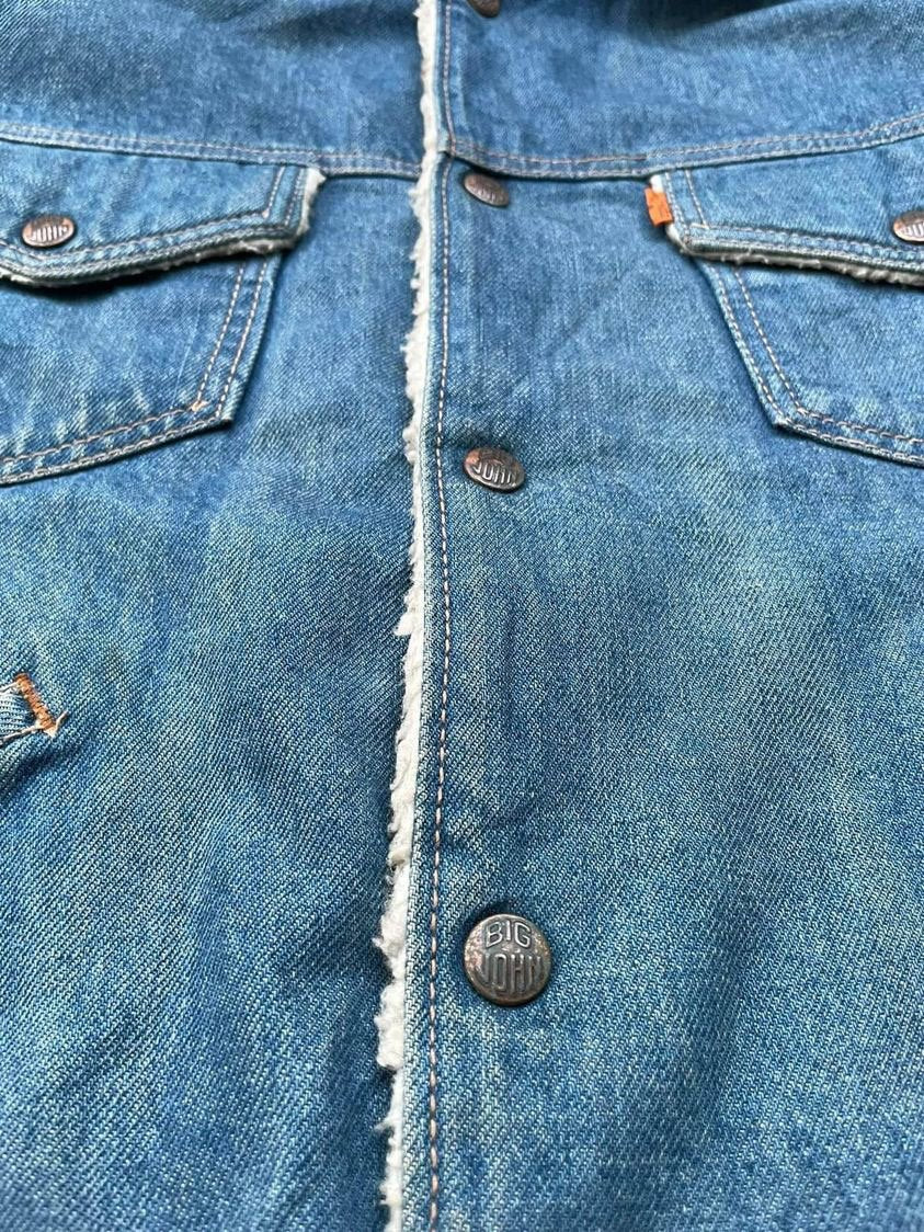 Vintage Big John Sherpa Denim Jacket