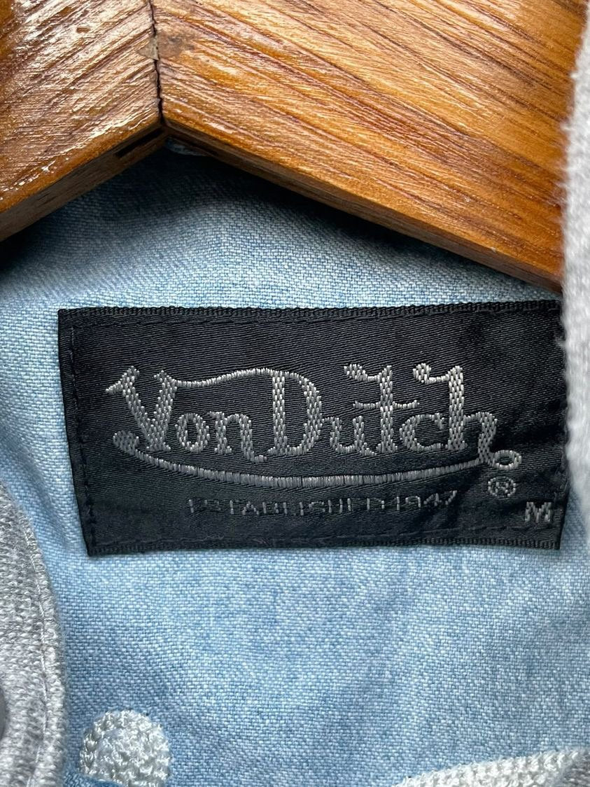 Von Dutch Denim Hoodie Jacket